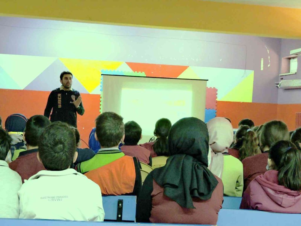 Elazığ’da öğrencilere SİBERAY tanıtıldı