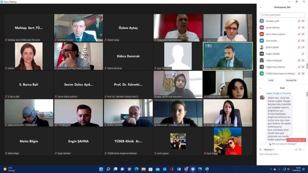 Fırat Üniversitesinde ‘TÜSEB’ bilgilendirme toplantısı yapıldı