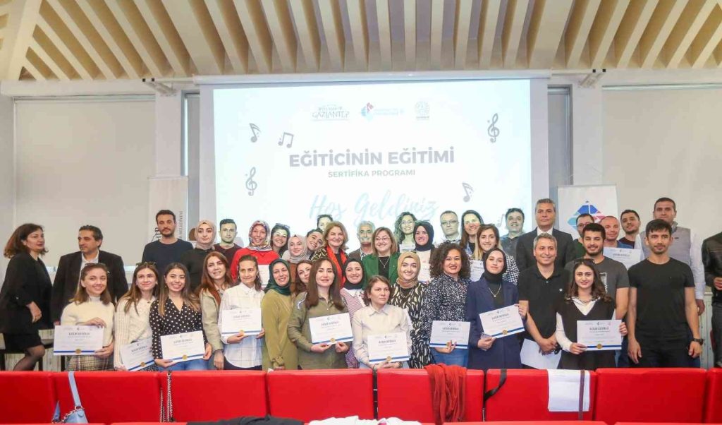 Gaziantep’te eğiticiler eğitiliyor