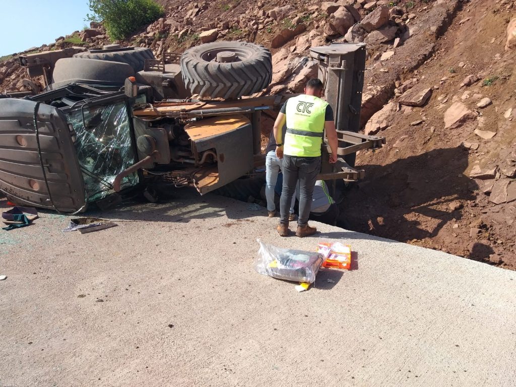 İş makinesi operatörü feci şekilde hayatını kaybetti