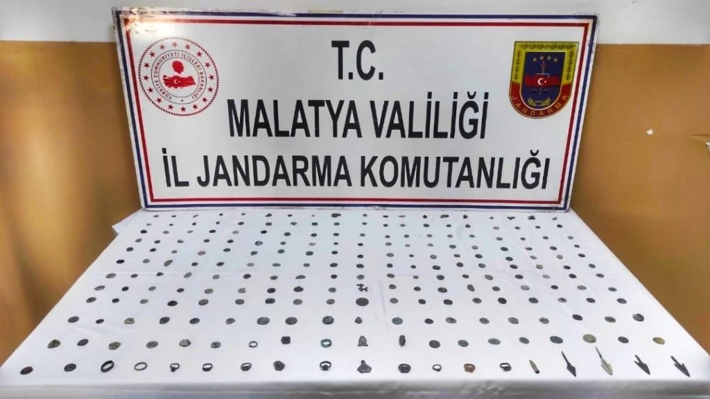 Malatya’da tarihi eser operasyonu: 1 gözaltı