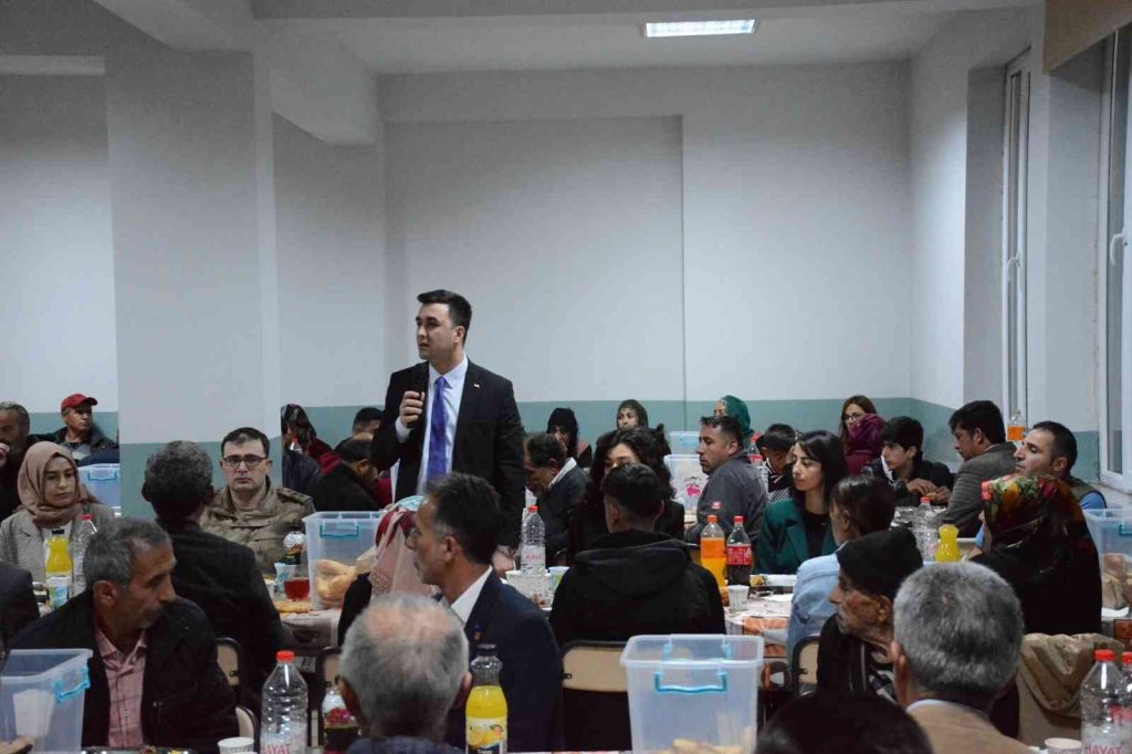 Yedisu’da şehit aileleri ve gaziler için iftar programı düzenlendi