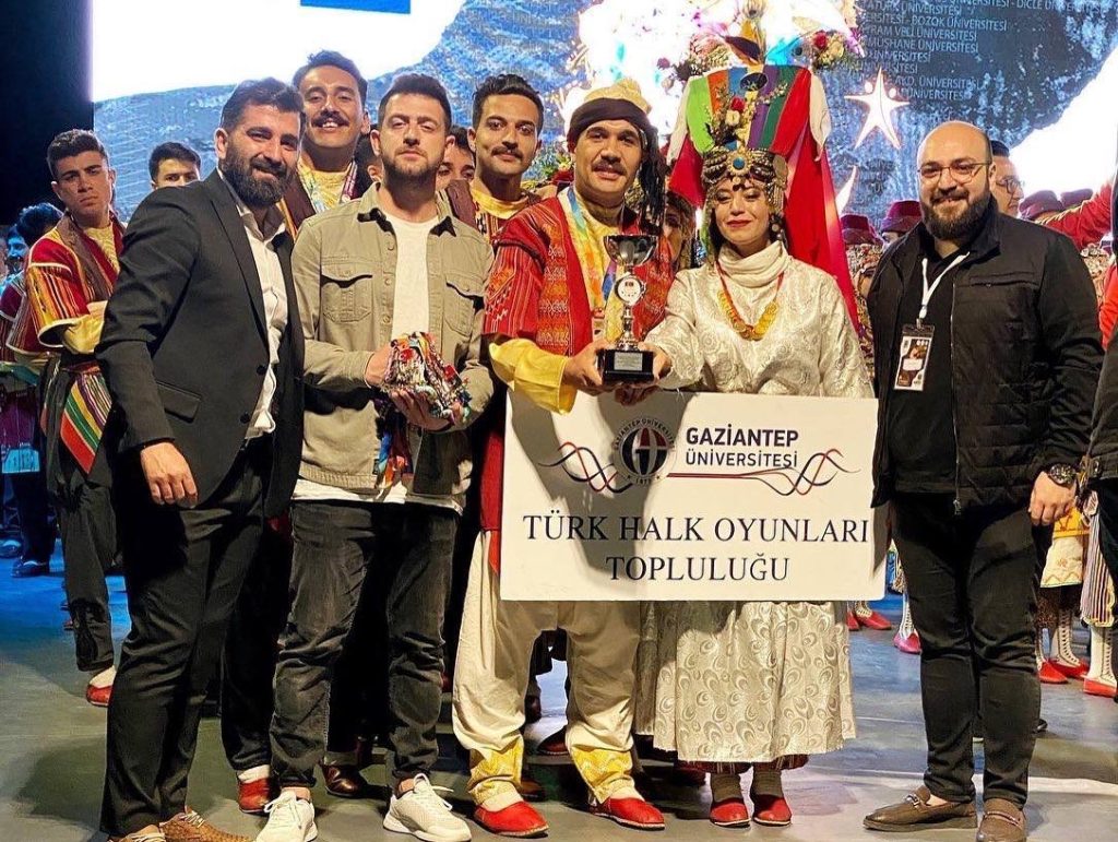 19. Halk Dansları ve Halk Müziği Yarışmasına GAÜN damgası