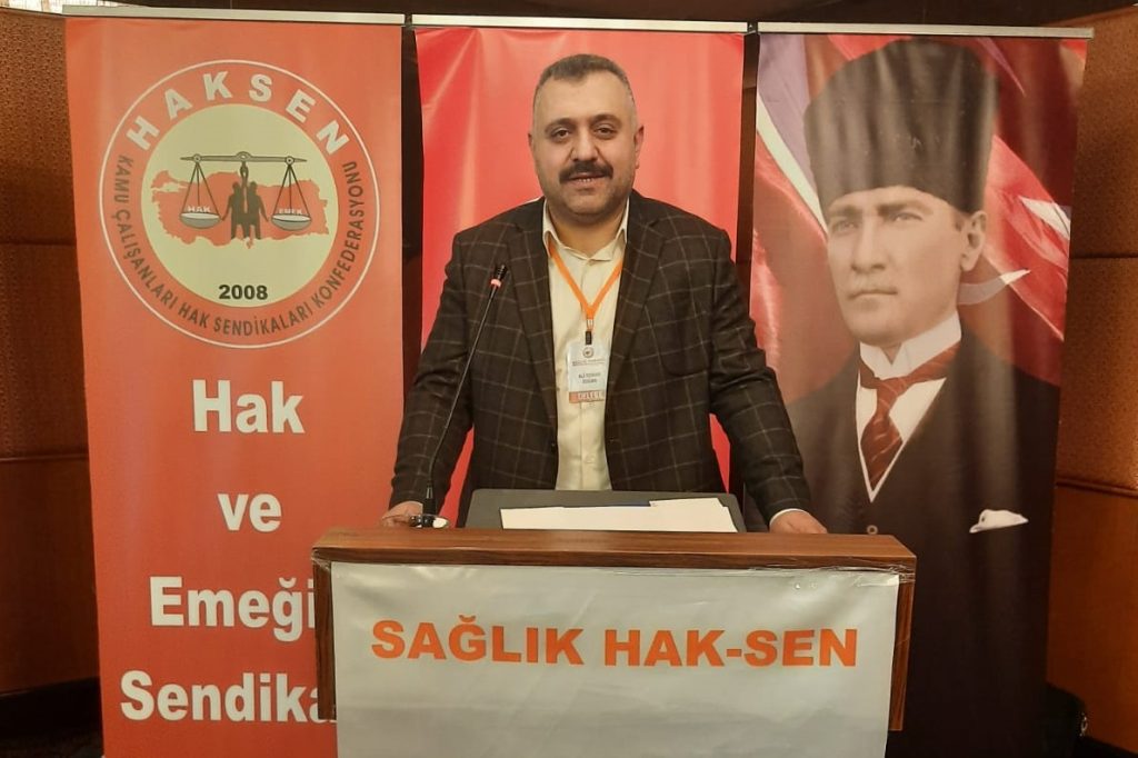 Sağlık Haksen Elazığ Şube Başkanı Ali Osman Doğan Hemşireler Gününü Kutladı