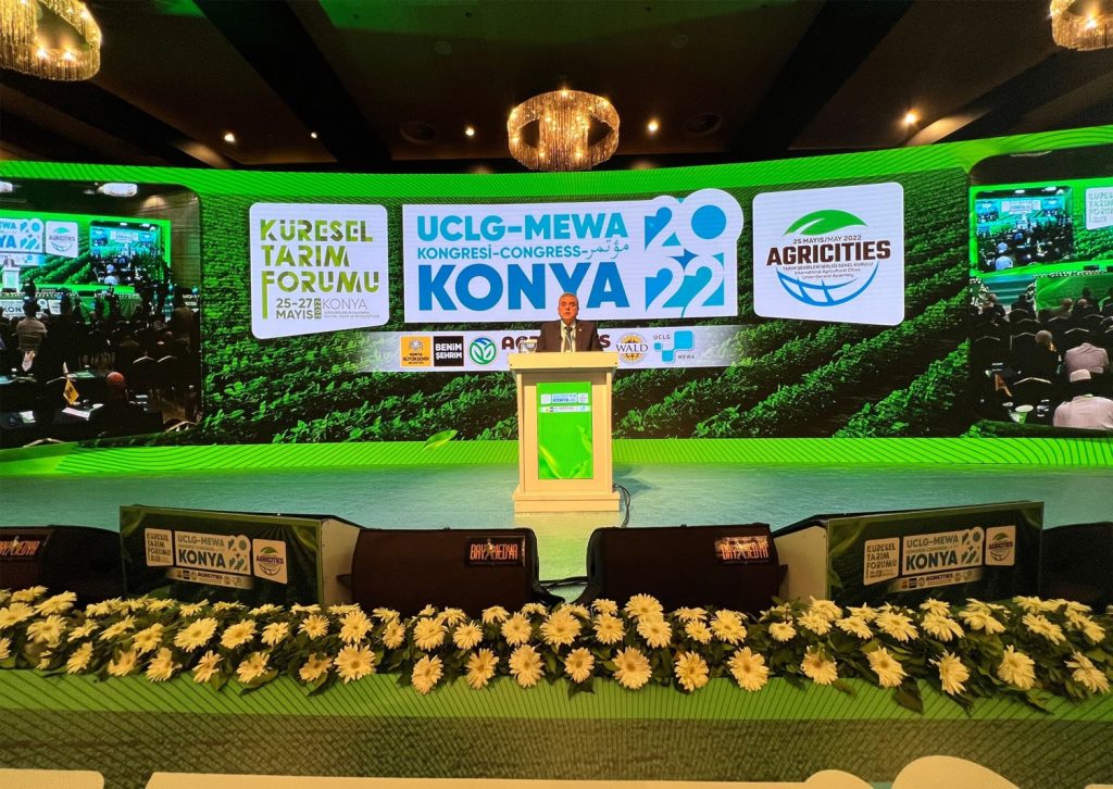 Başkan Beyazgül, Küresel Tarım Forumu’na katıldı