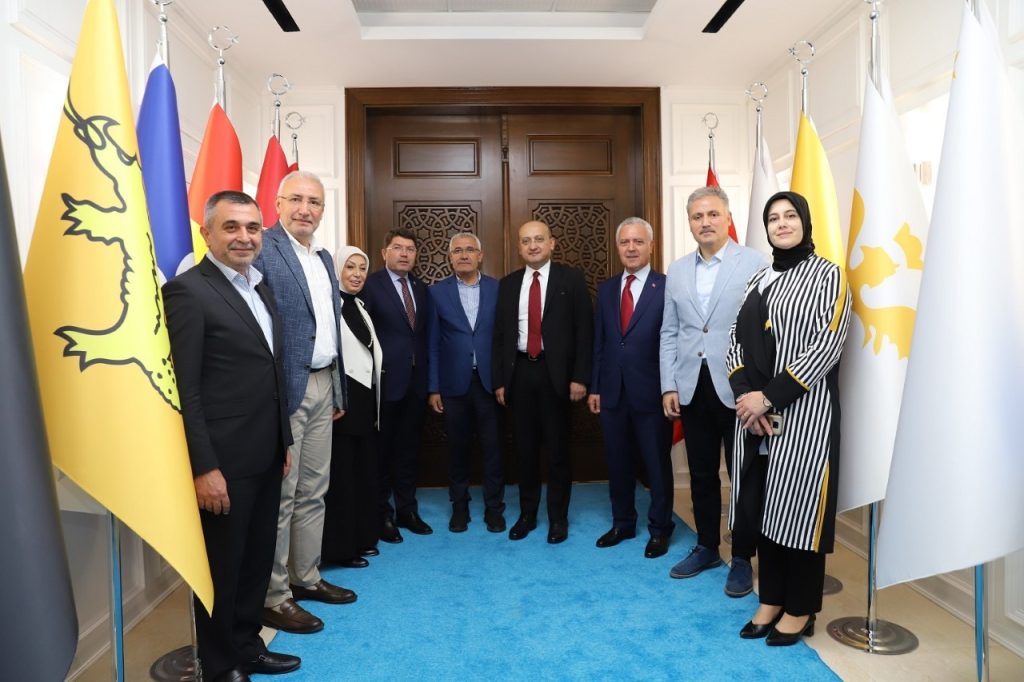 Başkan Güder’e AK Parti heyetinden anlamlı ziyaret