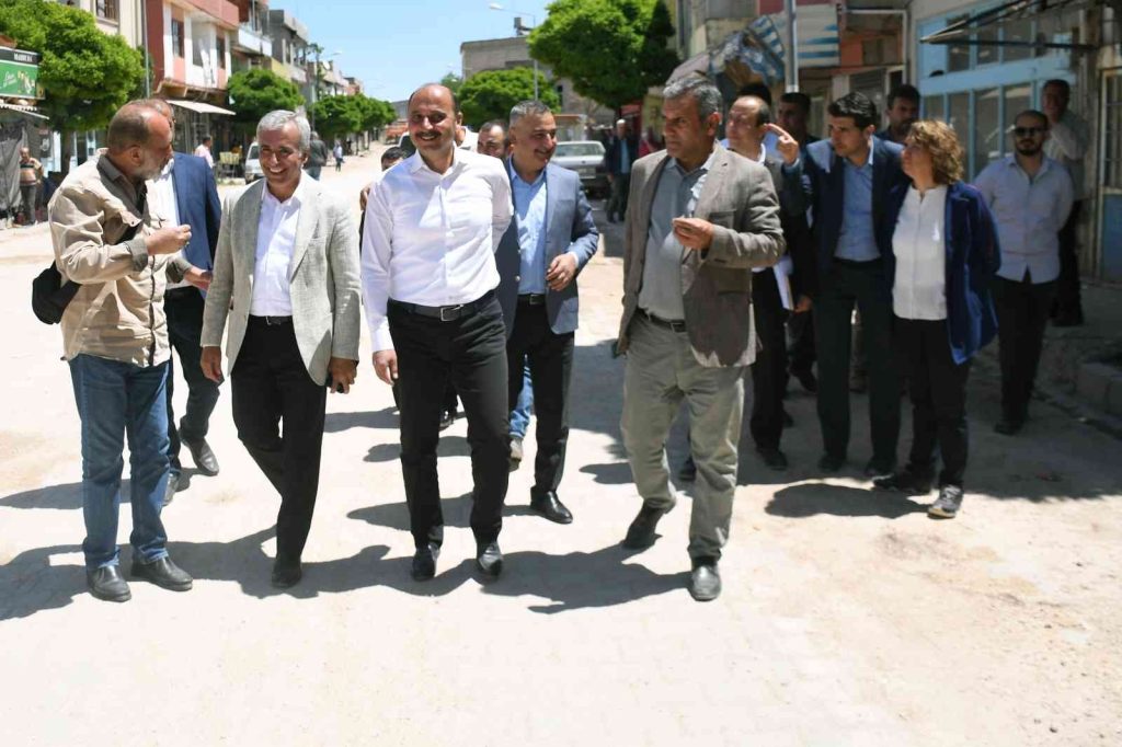 Büyükşehir’den Araban’a hizmet çıkarması