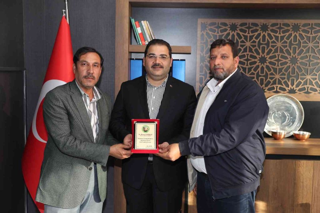 Canpolat’a teşekkür ziyareti