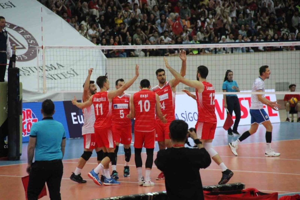 CEV Altın Lig: Türkiye: 3 – Slovakya: 0
