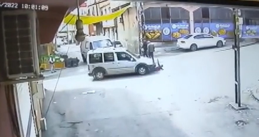 Çocuğun ölümden döndüğü anlar kamerada