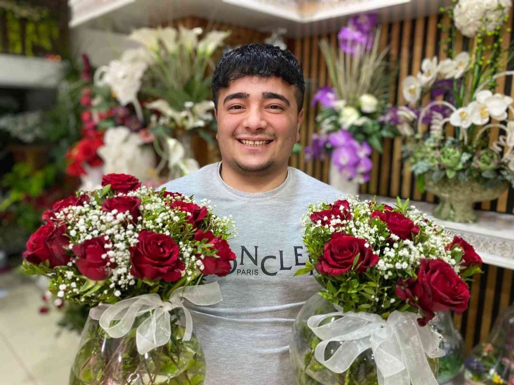 Diyarbakır’da çiçekçilerin ’Anneler Günü’ mesaisi