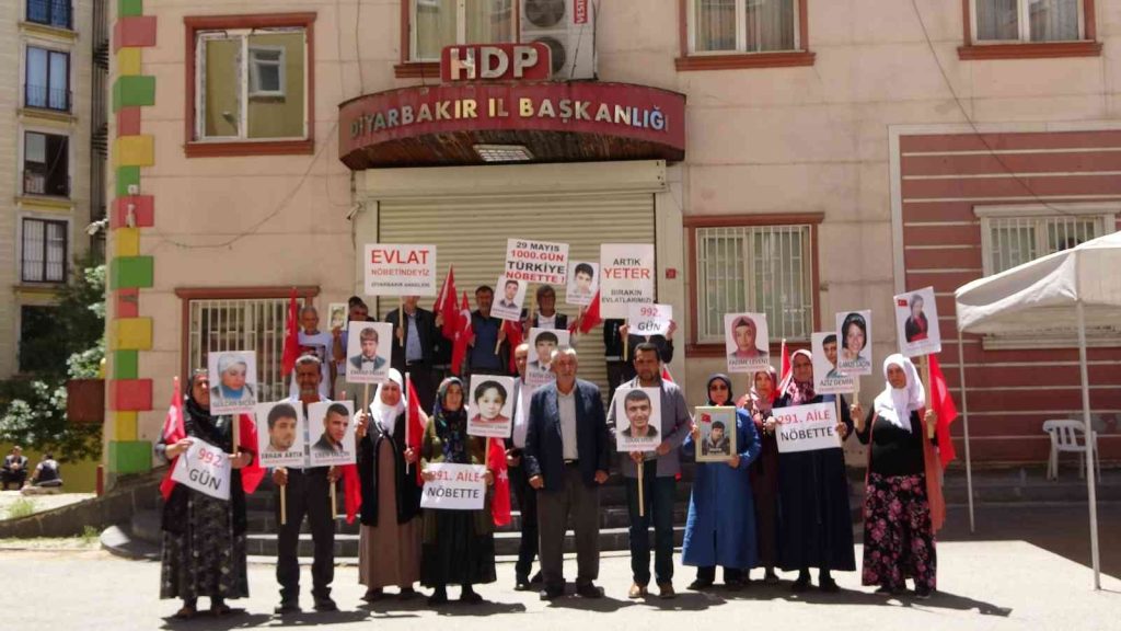 Diyarbakır’da evlat nöbetine 291’inci aile katıldı