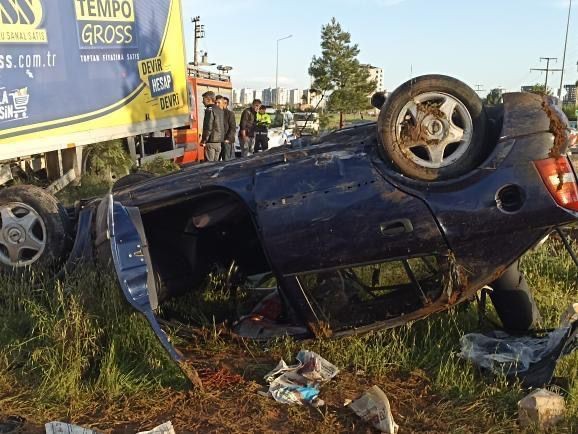 Diyarbakır’da trafik kazası: 2 ölü, ağır 2 yaralı