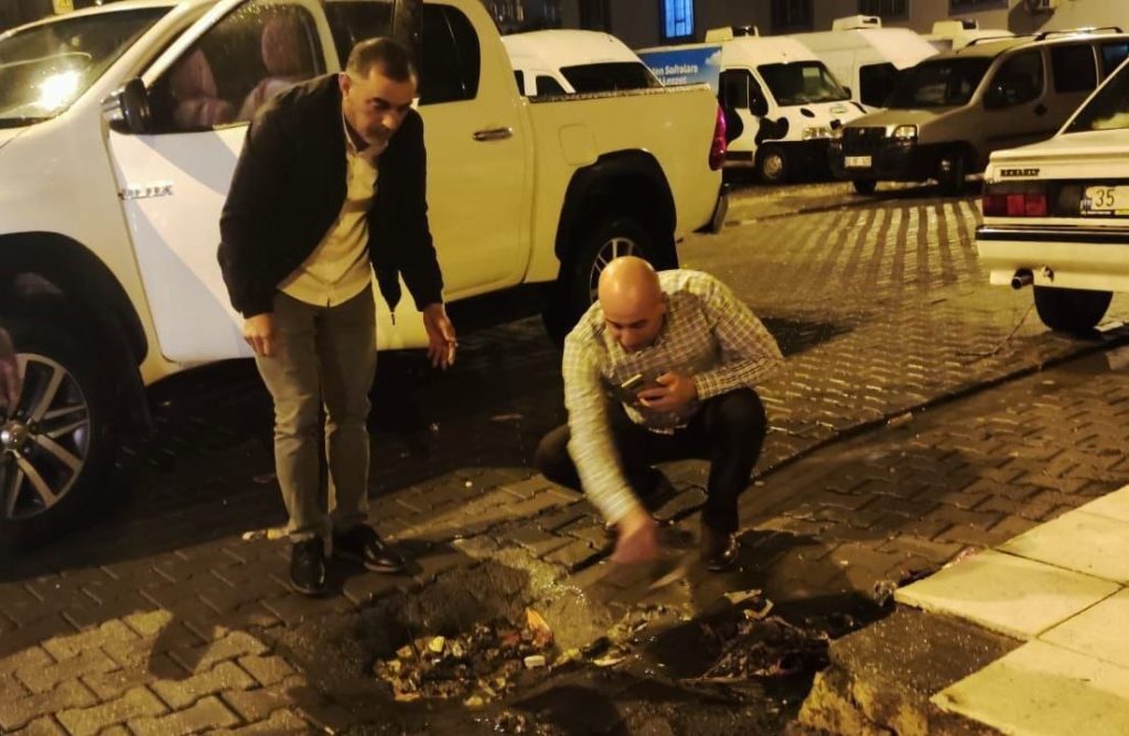 Ekiplerin anında müdahalesi su baskınları önlendi