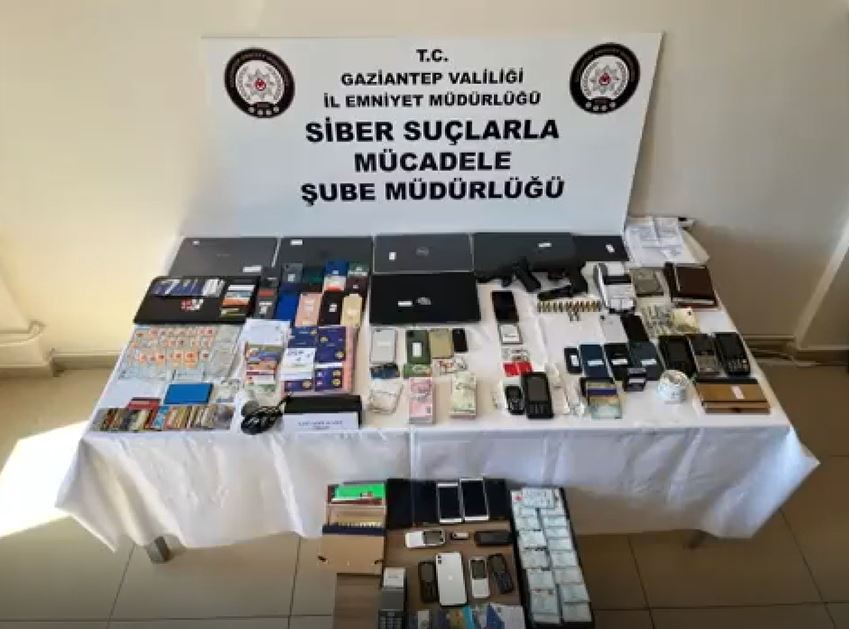 Gaziantep dolandırıcılık ve tefecilik operasyonu: 8 gözaltı