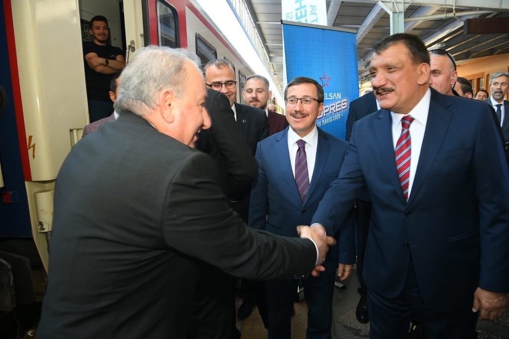 Havelsan ekspresi bilim treni Malatya’da