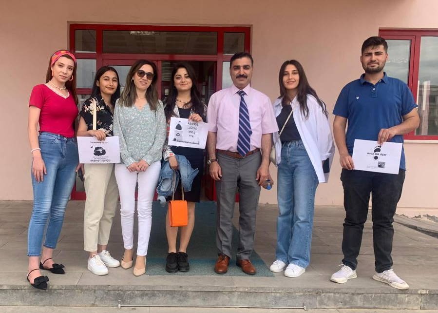 Oğuzeli MYO öğrencilerinden çevre temizliği ve sağlık etkinliği