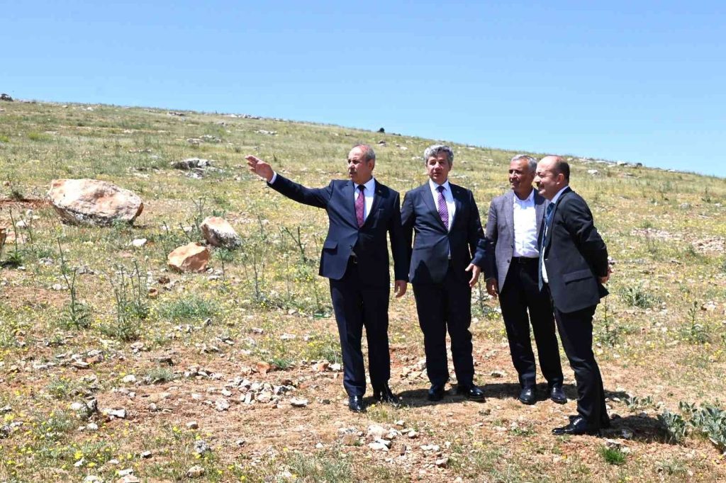 OSB müteşebbis heyeti saha incelemesinde