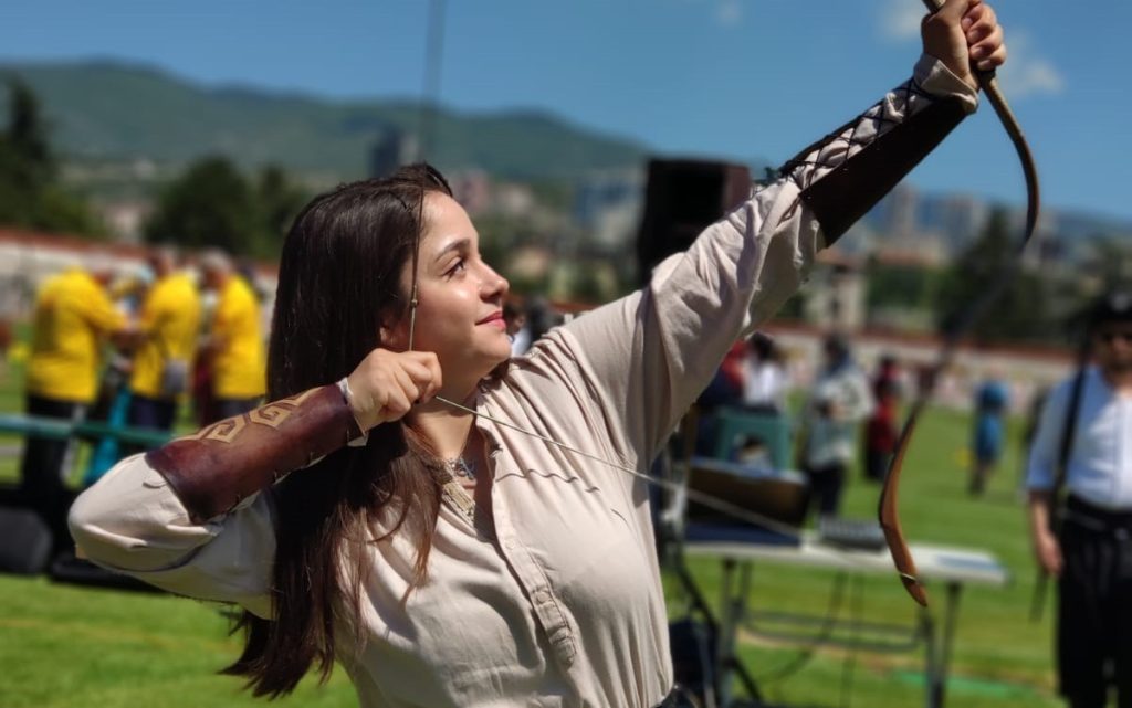 Şanlıurfalı bayan sporcu  3’cü oldu