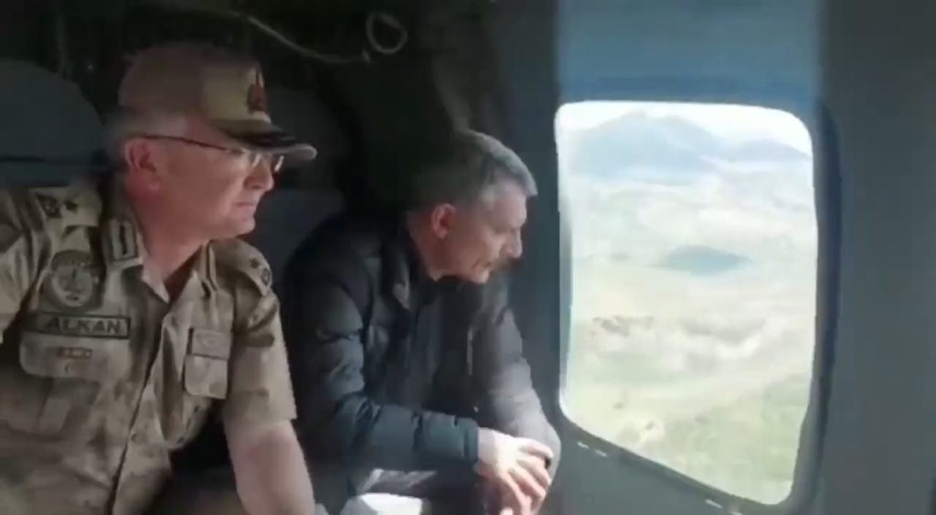 Tunceli Valisi Özkan, Eren Abluka-7 operasyon bölgelerini inceledi