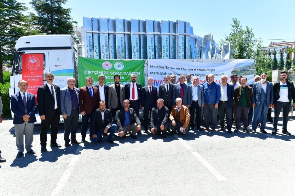 Yeşilyurt’ta yetiştiricilere sıvat desteği