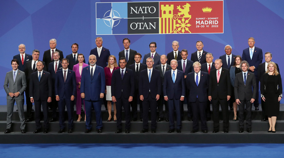 Cumhurbaşkanı Erdoğan, NATO Liderler Toplantısı’na katıldı