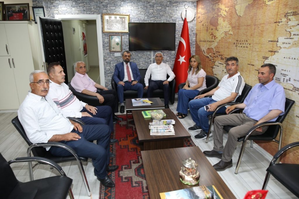 Başkan Güder’den Akın’a ’’hayırlı olsun’’ ziyareti