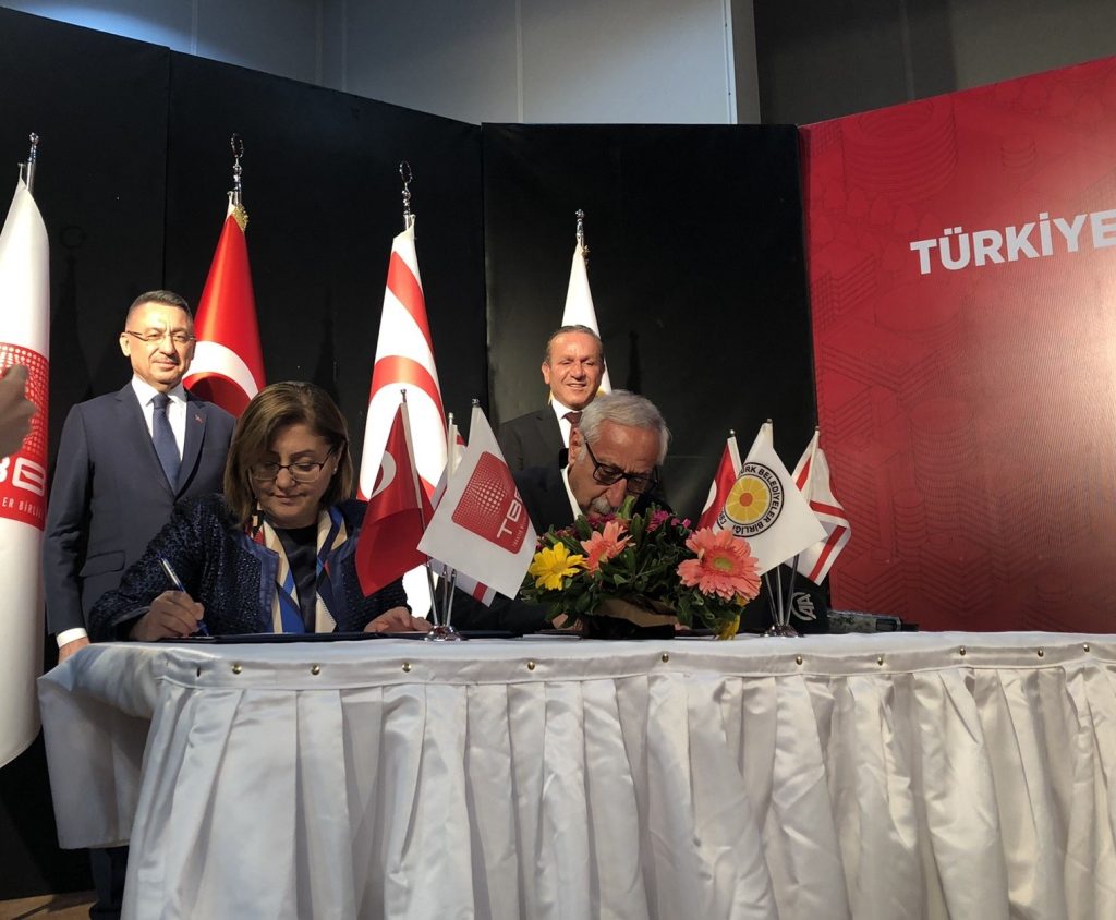 Başkan Şahin, TBB ve KTBB’nin işbirliği toplantısında konuştu