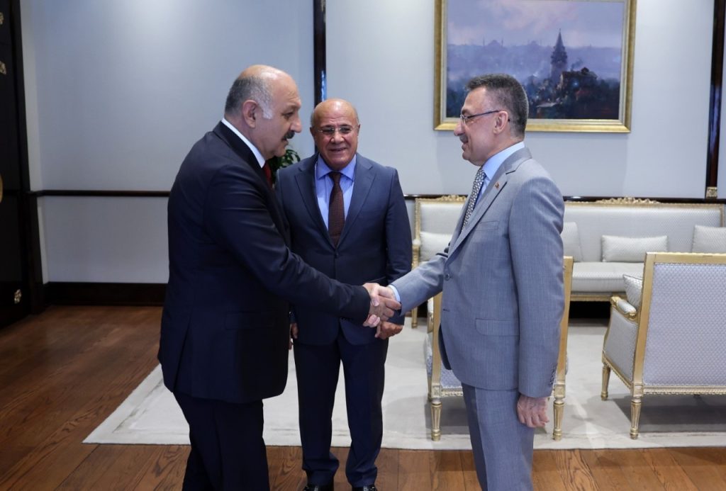 Başkan Zelyurt’dan, Cumhurbaşkanı Yardımcısı Oktay’a ziyaret