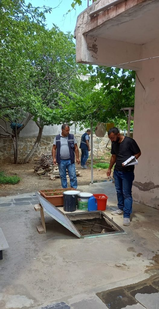 DİSKİ Dicle ve Ergani’de kaçak su denetimini gerçekleştirdi
