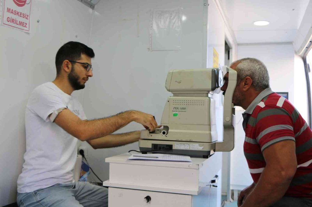 Elazığ’da görev yapan personele sağlık taraması