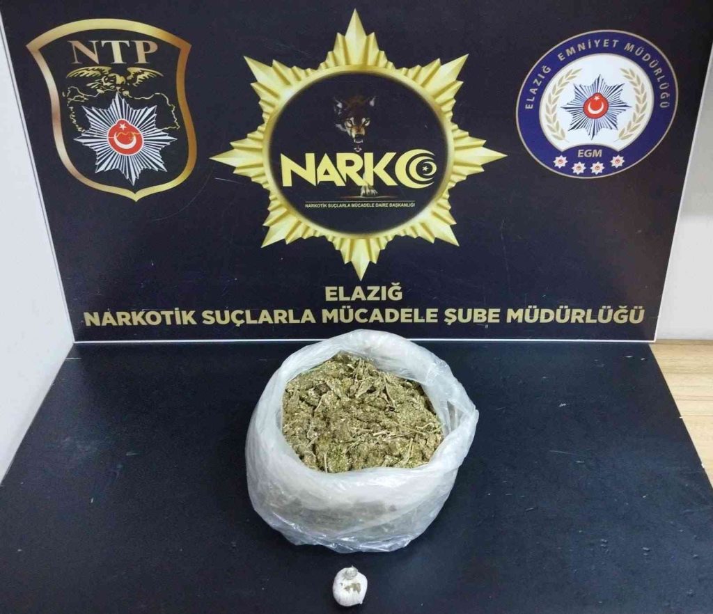 Elazığ’da polis uyuşturucuya geçit vermiyor: 4 gözaltı