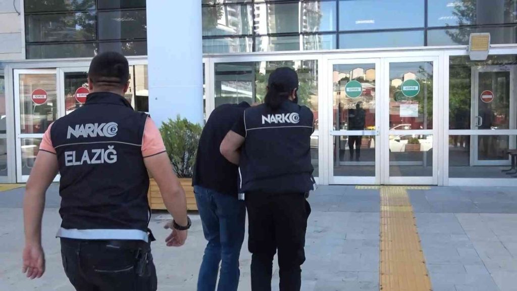 Elazığ’da uyuşturucu madde satan şüpheli yakalandı