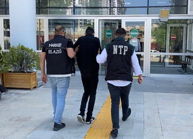 Elazığ’da uyuşturucu operasyonu: 1 gözaltı
