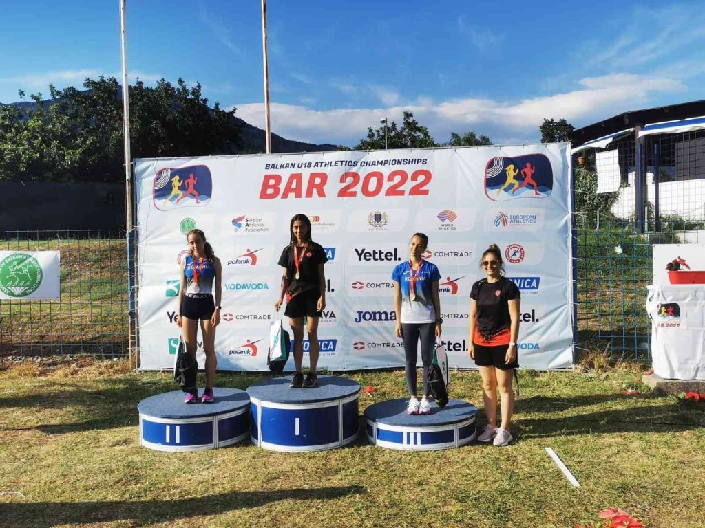 GKV’li Hatice Kılıç atletizmde Balkan Şampiyonu oldu