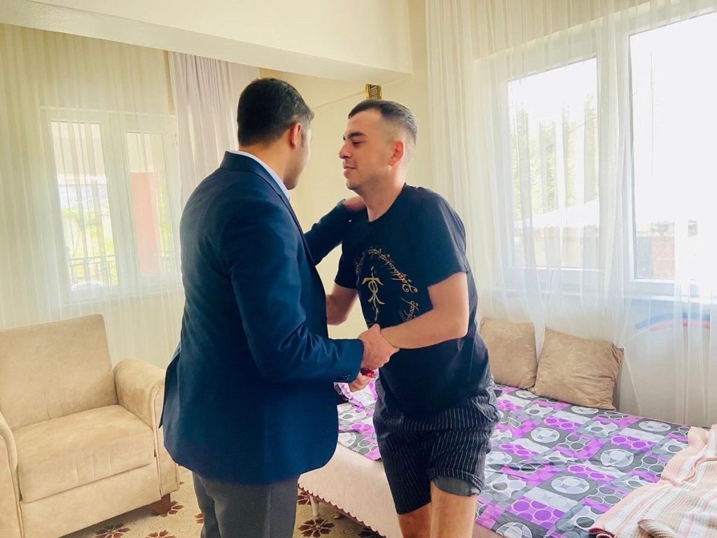 Kuzey Irak’ta yaralanan asker unutulmadı