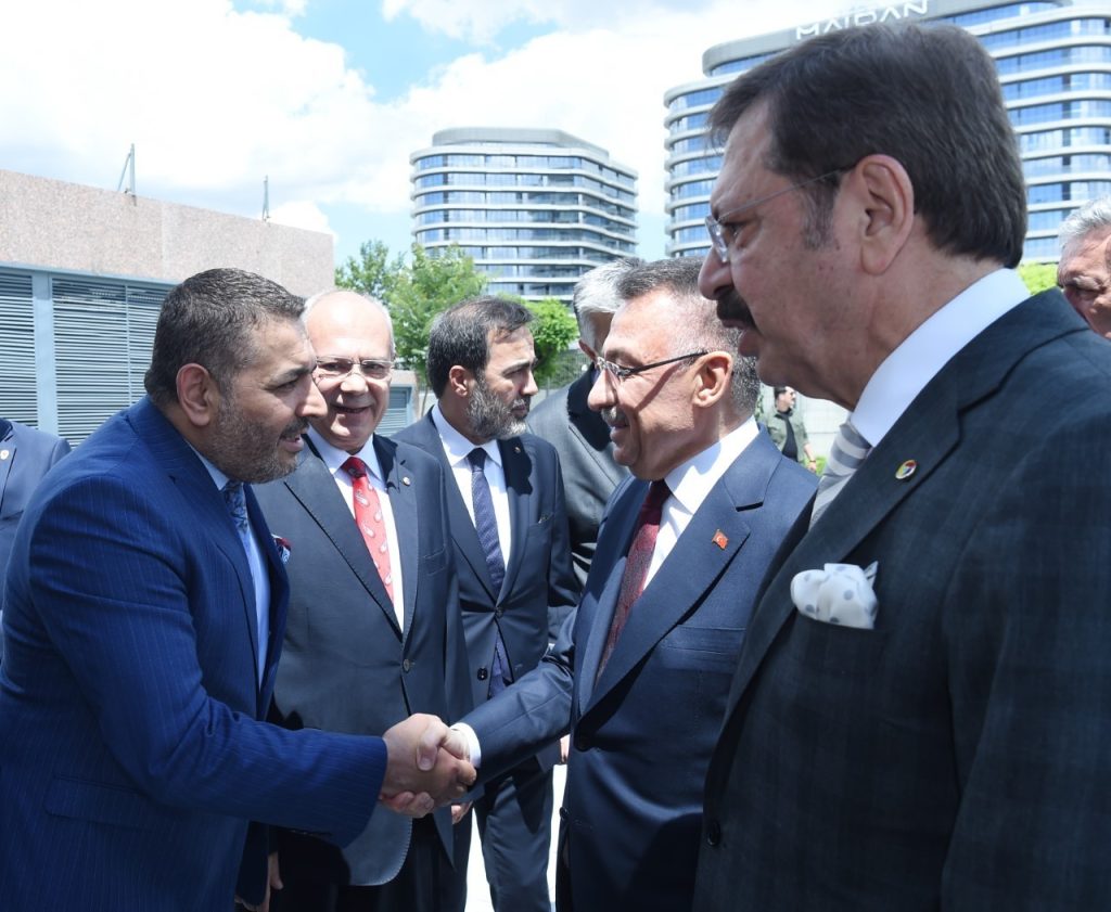 Malatya TSO üyelerinin sorunları Fuat Oktay’a sunuldu