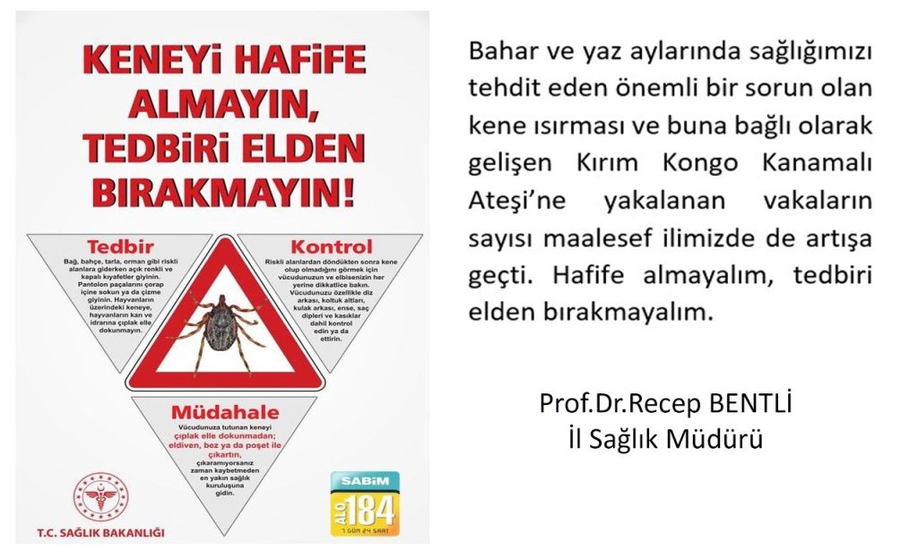 Malatya’da kene uyarısı