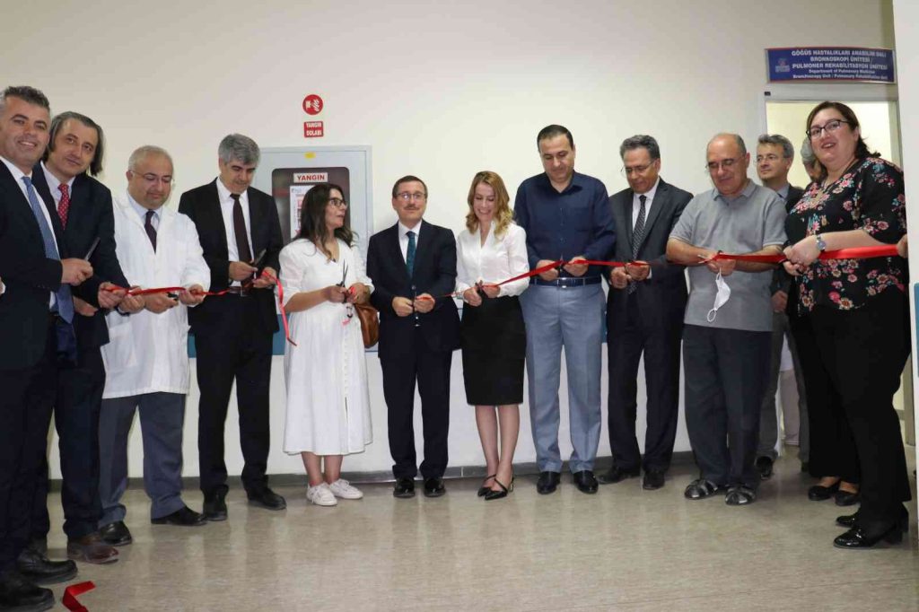 Pulmoner Rehabilitasyon merkezi yeniden hizmete açıldı
