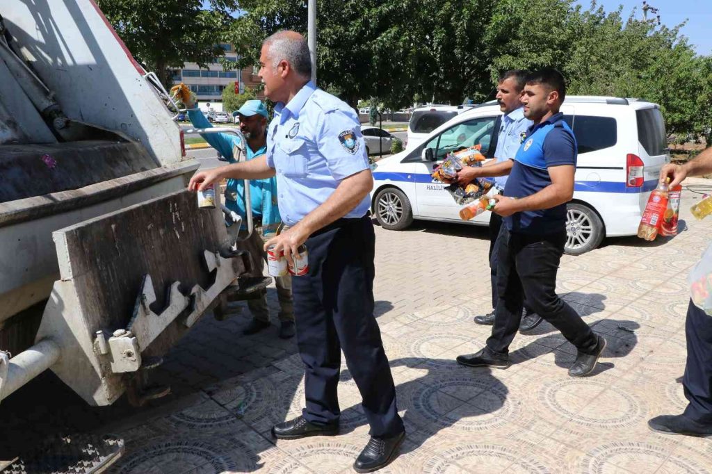 Şanlıurfa’da son kullanım tarihi geçmiş binlerce ürün imha edildi