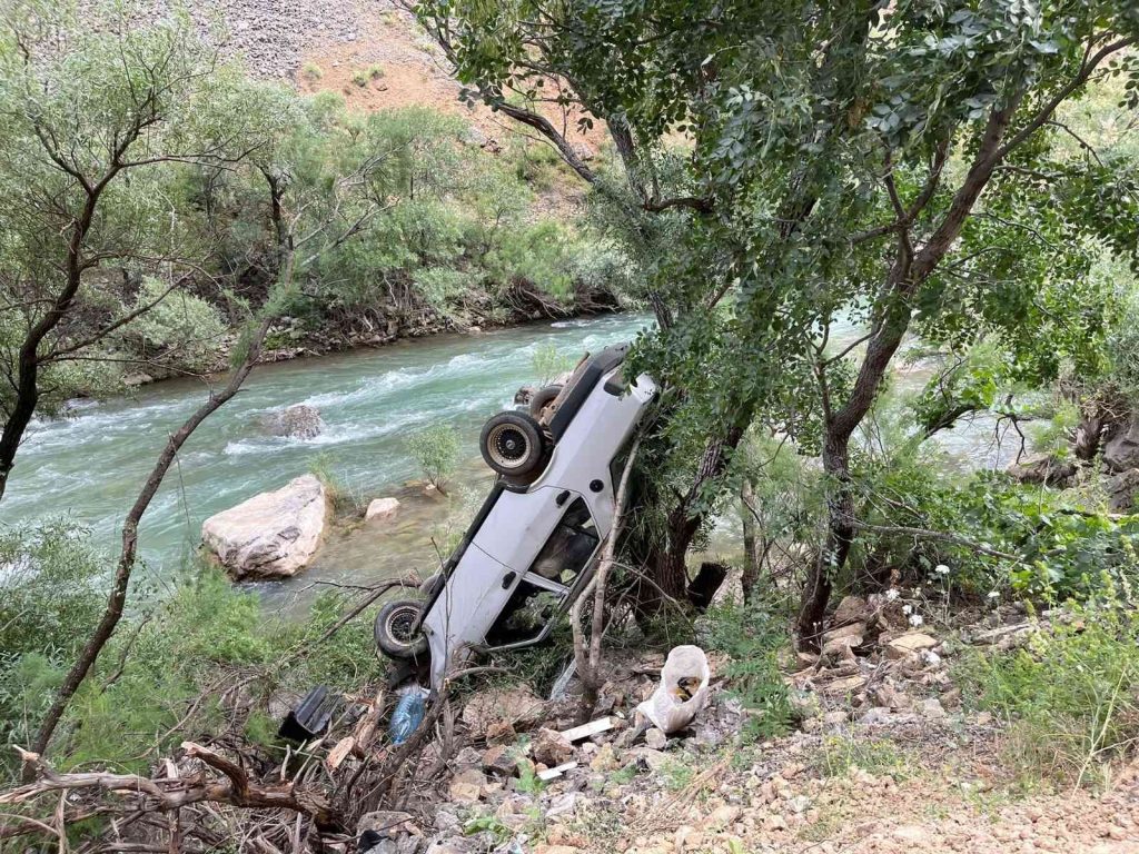 Tunceli’de trafik kazası: 2 yaralı