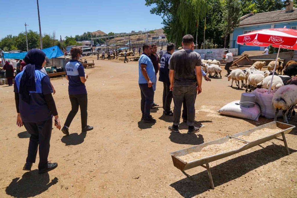 Diyarbakır’da kurban kesim ve satış yerlerine sıkı denetim