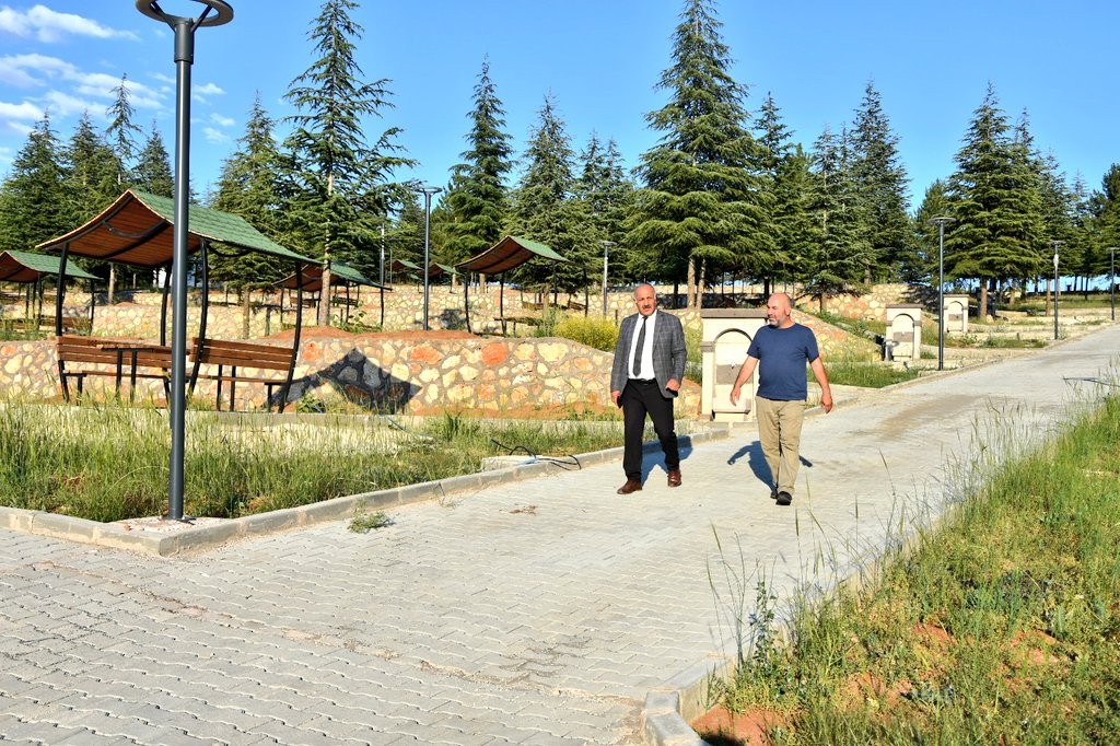 Doğanşehir Millet Bahçesi 2. etap çalışmaları hızlandı