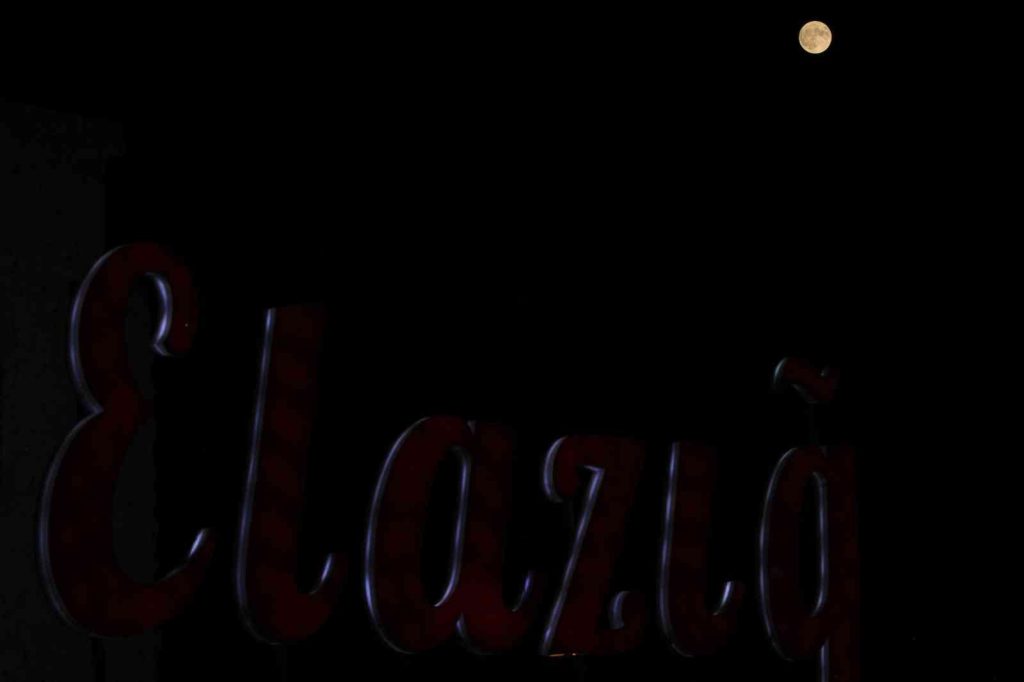 Elazığ’da kartpostallık Süper Ay manzarası