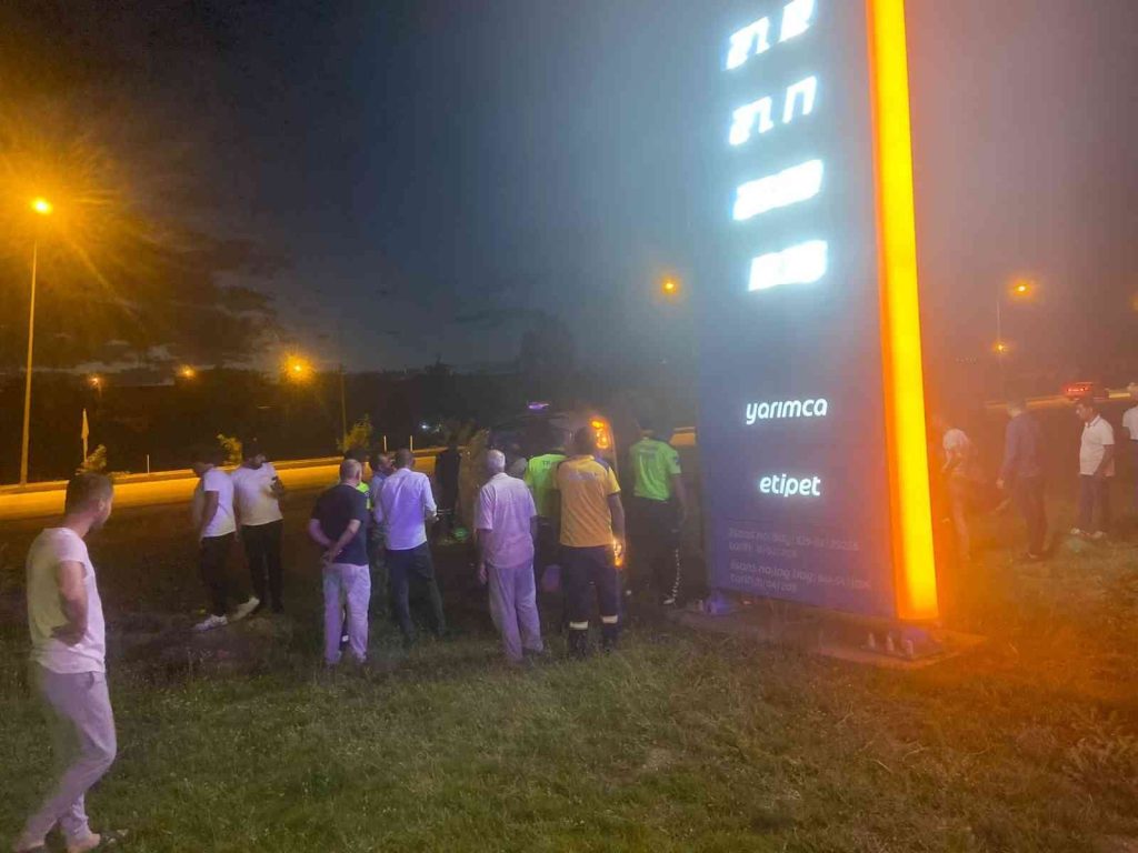 Elazığ’da minibüs tabelaya çarptı: 1 ölü, 1 yaralı