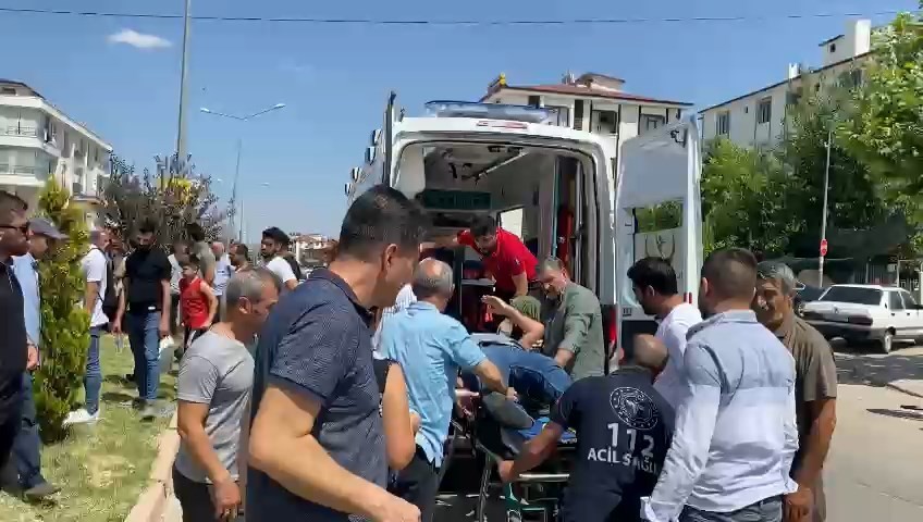 Elazığ’da otomobil ile motosiklet çarpıştı: 1 ağır yaralı