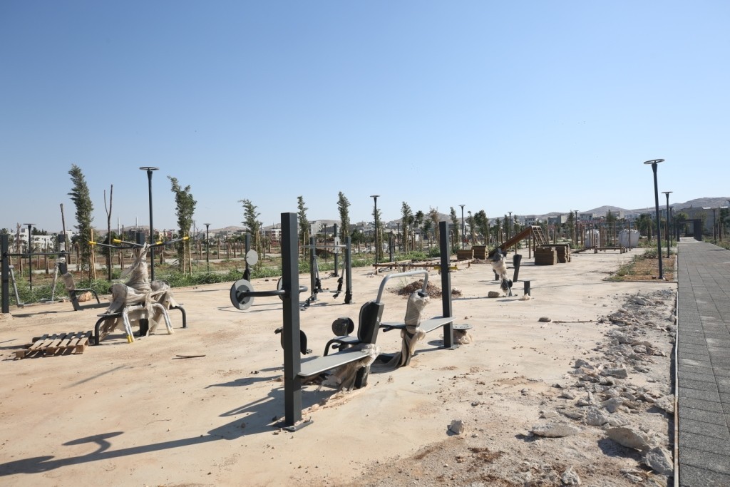 Eyyübiye Millet Bahçesi ağaçlandırması tamamlandı