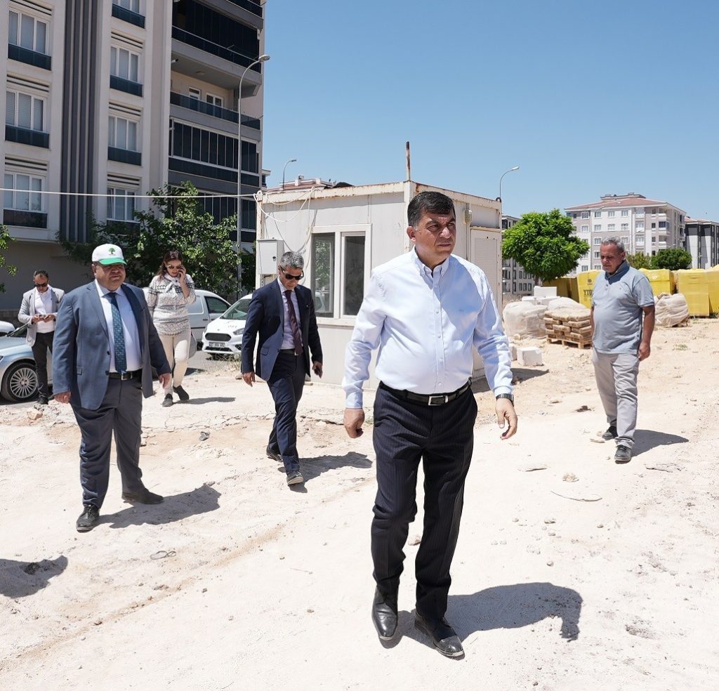 Fadıloğlu, Belkıs’taki 3. Sosyal tesisi inceledi