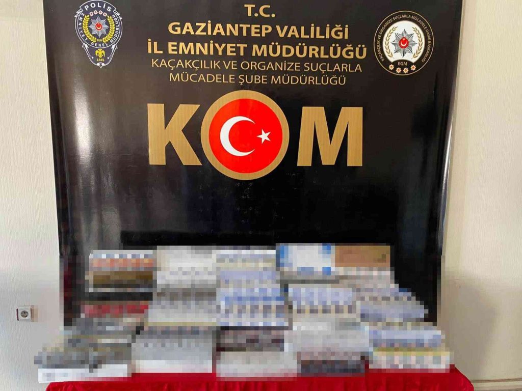 Gaziantep’te 57 şahsa kaçakçılıktan işlem yapıldı