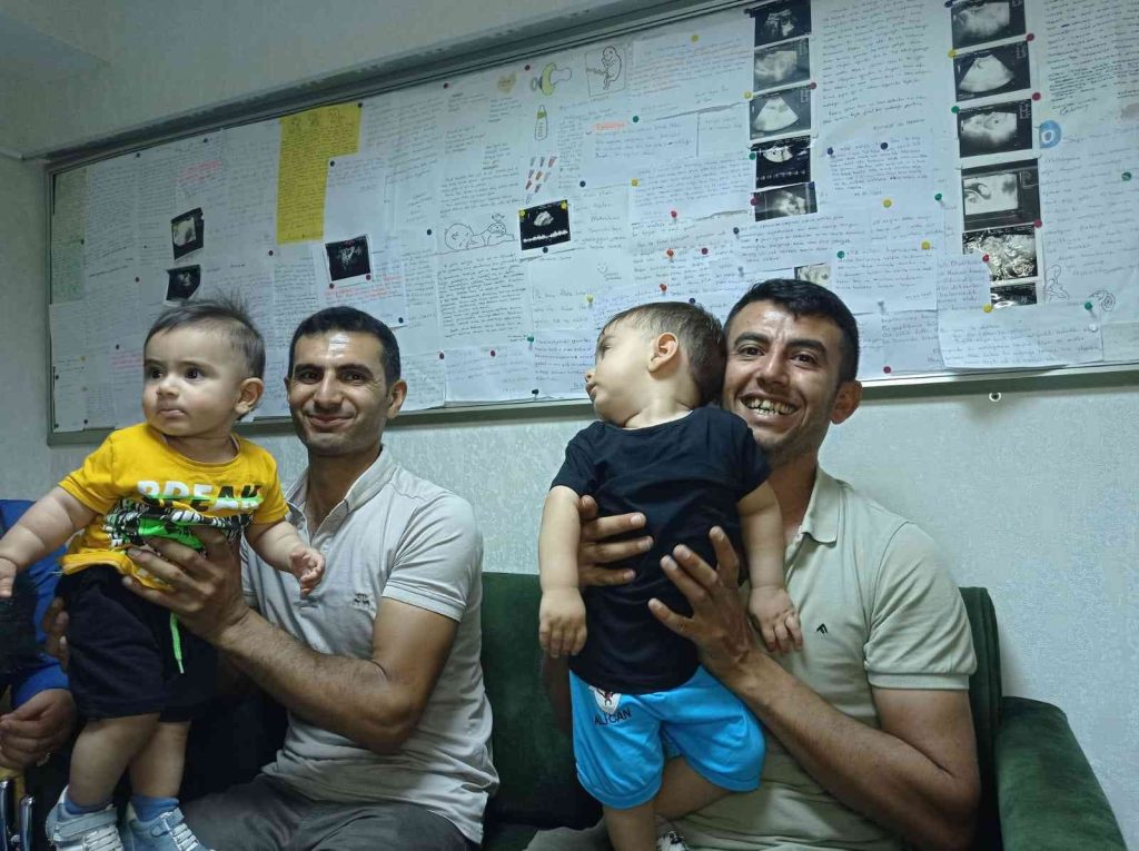 İki kardeşin evlat hasreti aynı klinikte son buldu